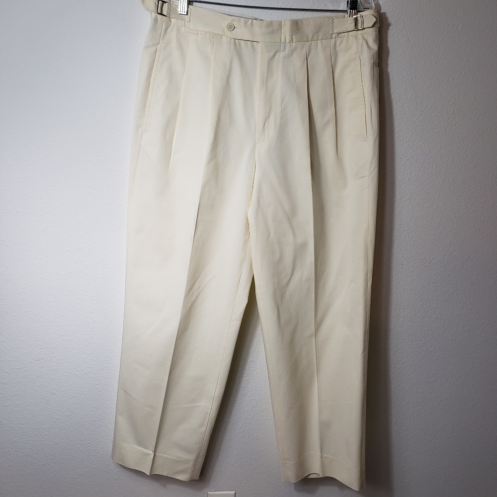 NWOT Faconnable white pants